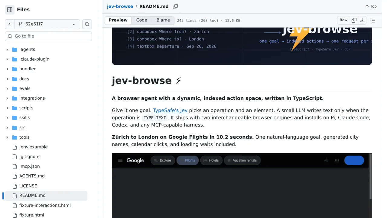 Source screenshot of jev-browse (0x7067)