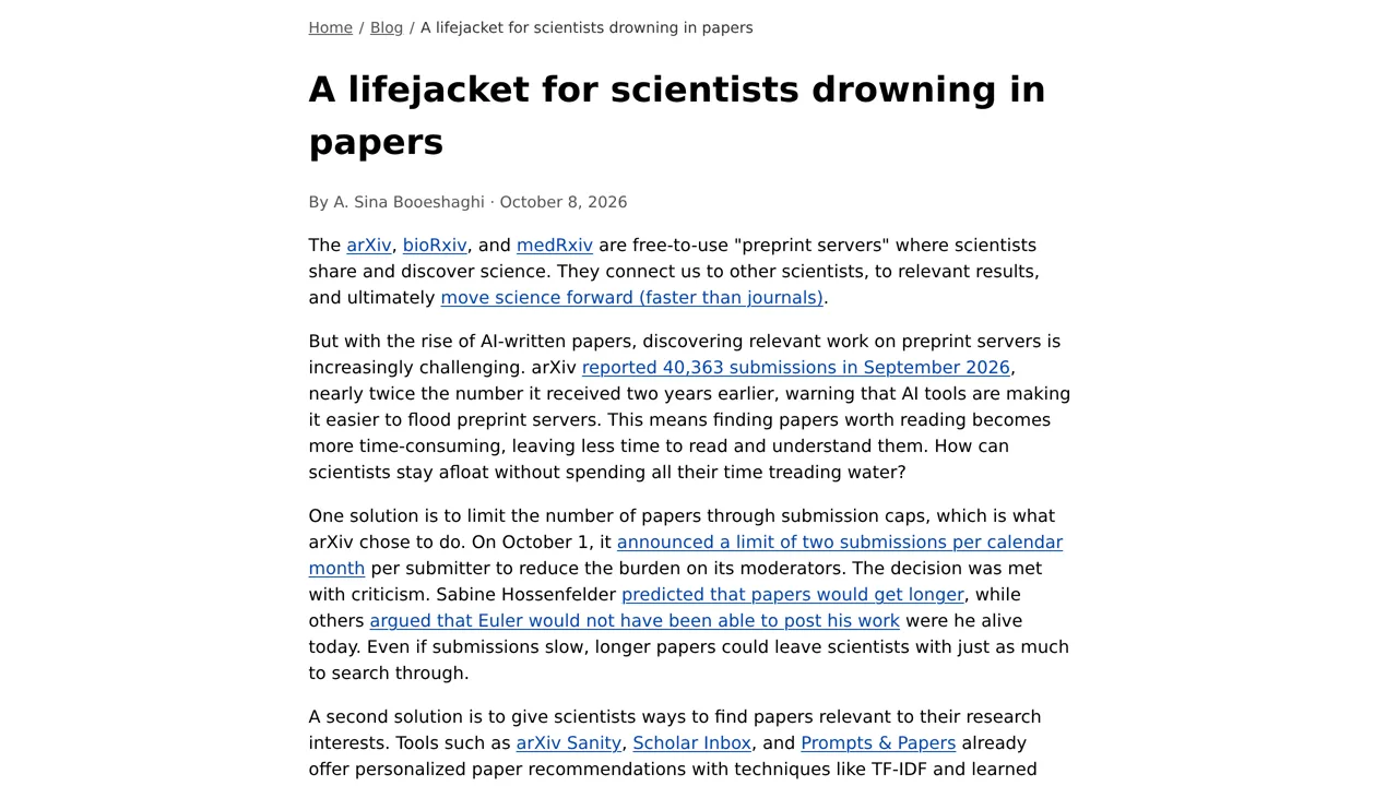 Source screenshot of author.link