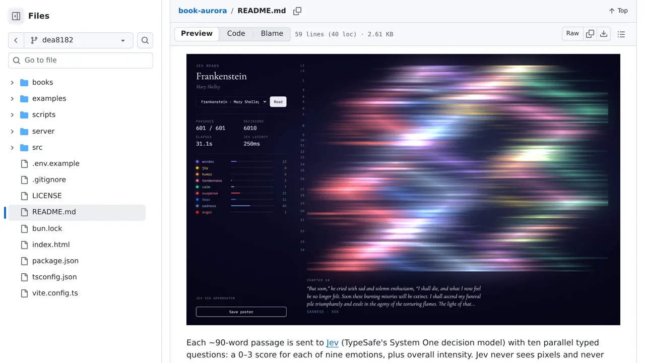 Source screenshot of book-aurora