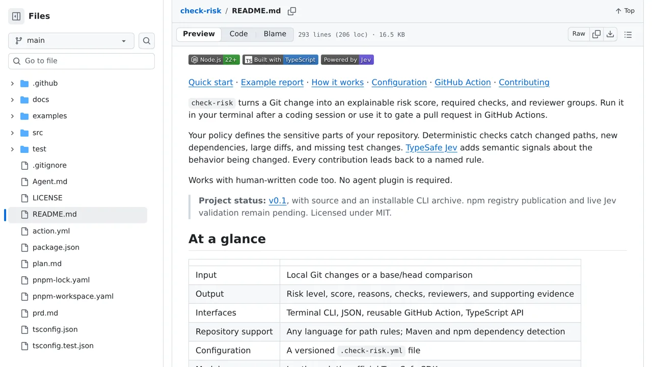 Source screenshot of check-risk