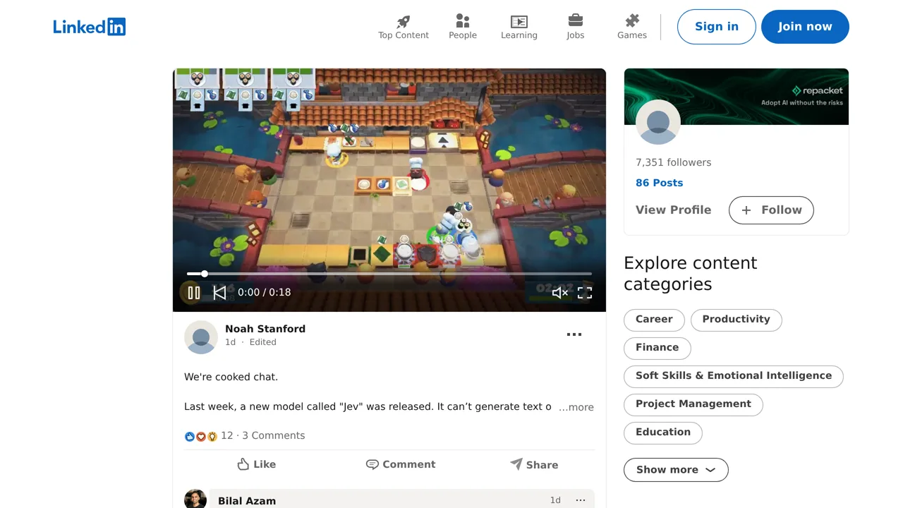 Source screenshot of Chef Jev
