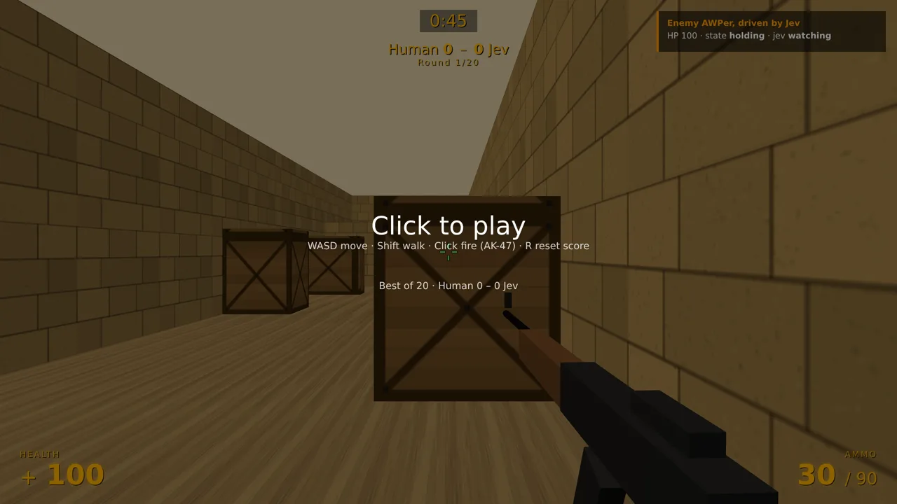 Source screenshot of CSJevBot