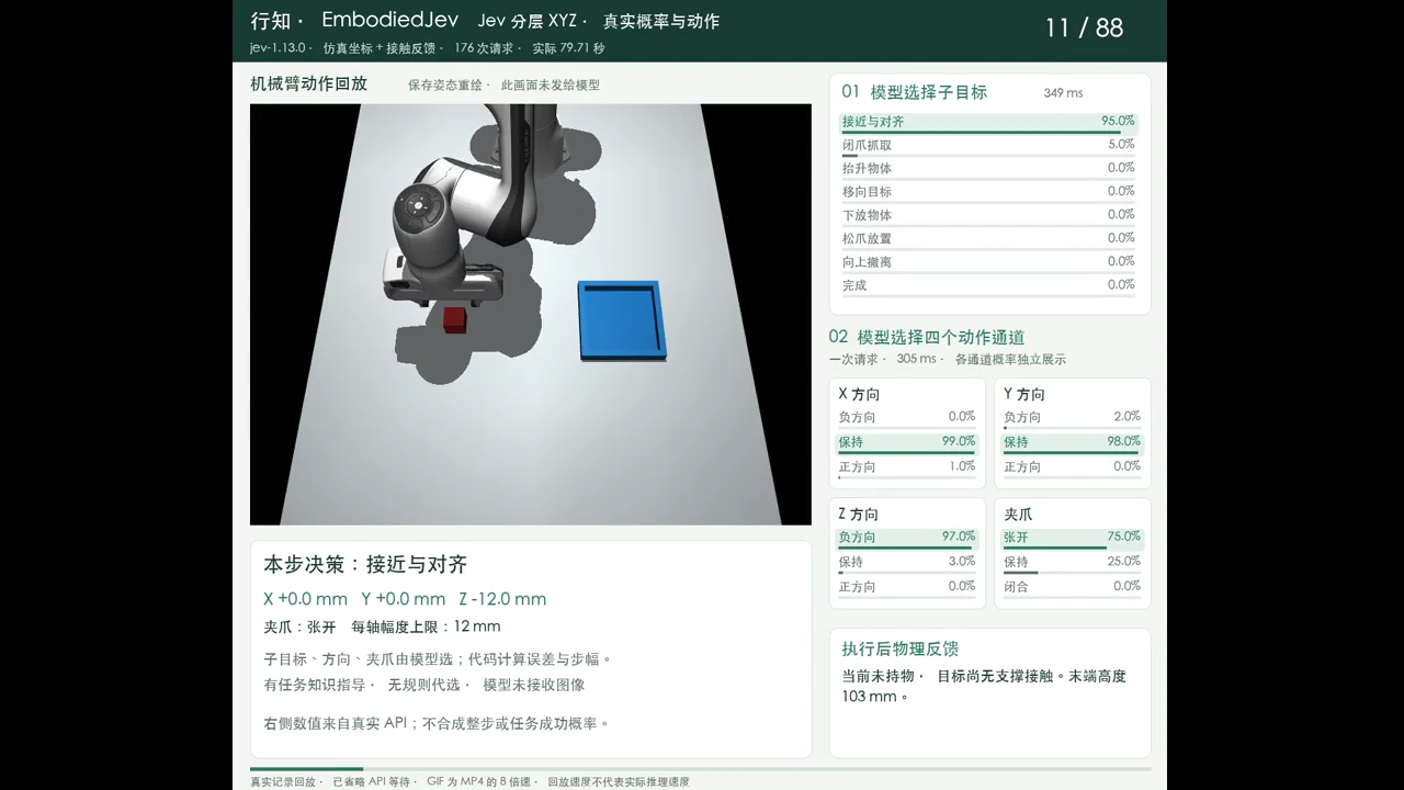 Recorded frame of EmbodiedJev · 行知
