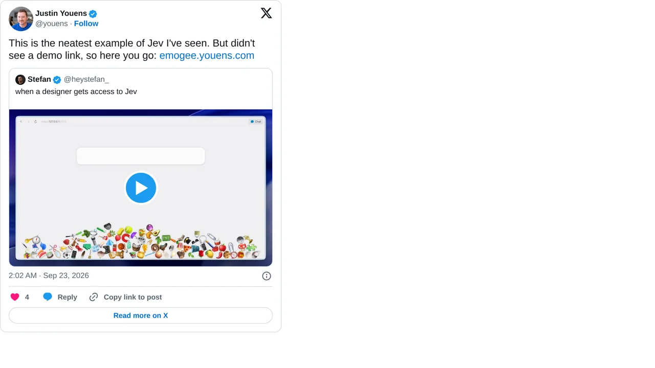 Source screenshot of Emogee