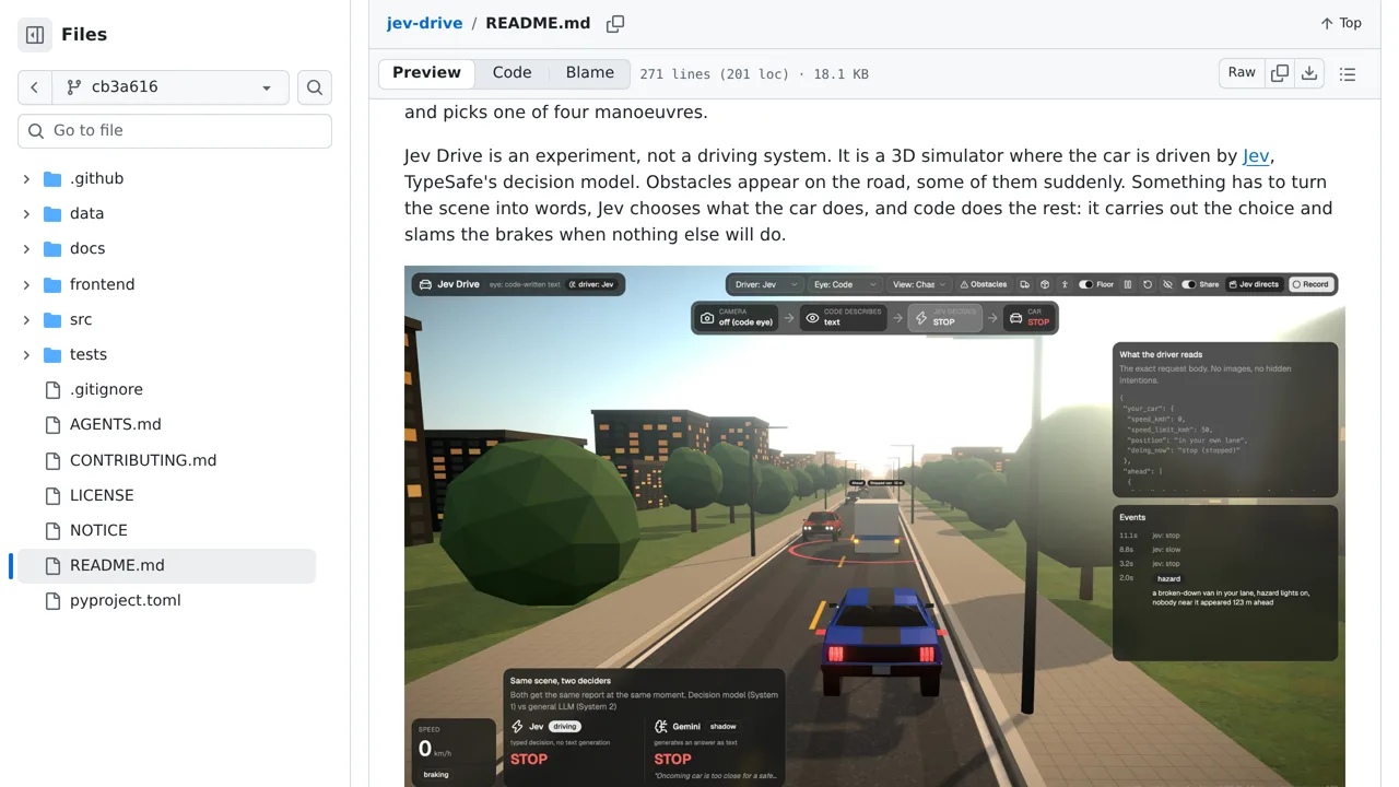 Source screenshot of Jev Drive — eylexlive