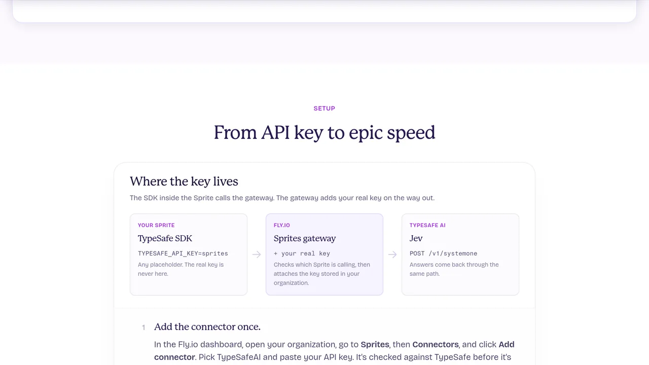 Source screenshot of Jev on Fly.io Sprites