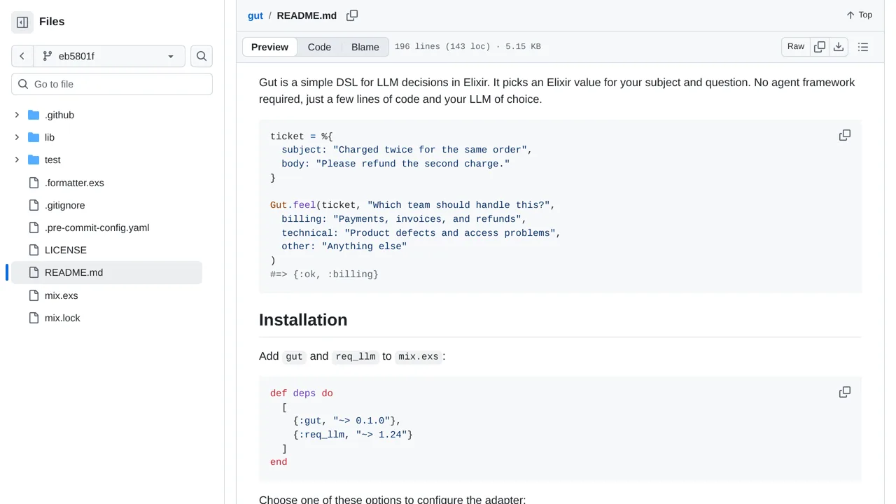 Source screenshot of Gut