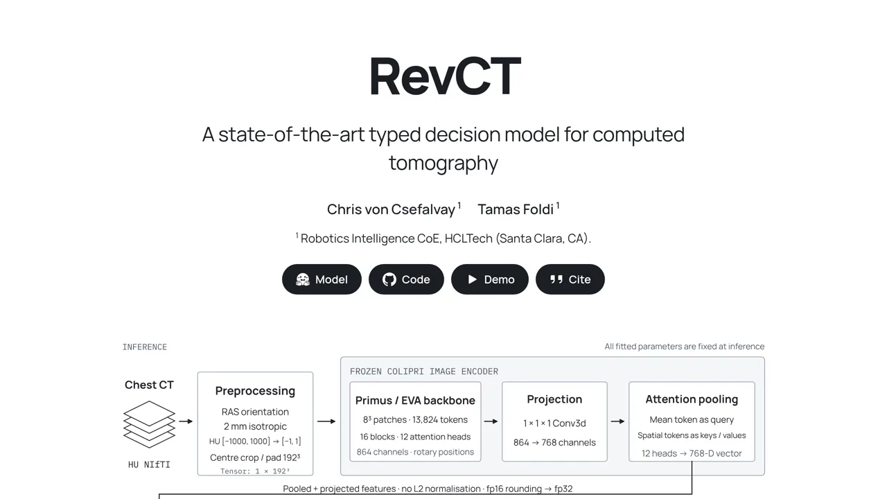 Source screenshot of RevCT