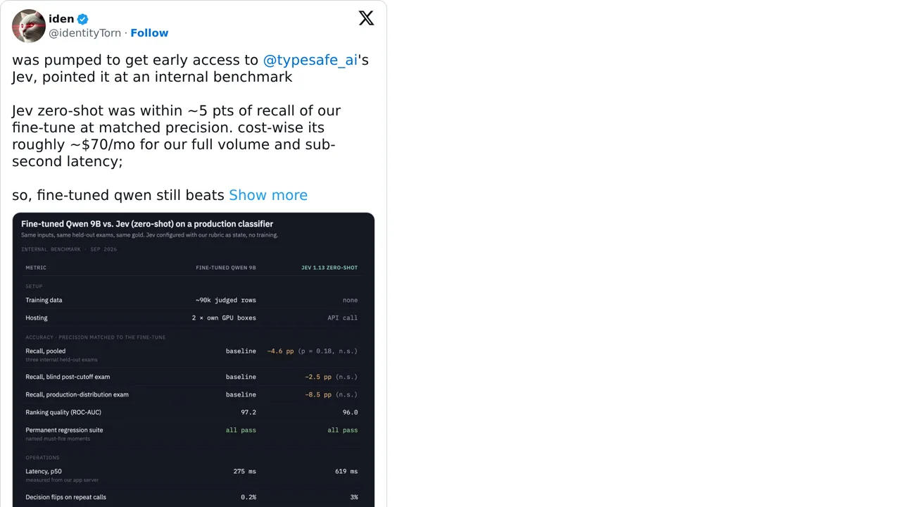 Source screenshot of Internal classifier field note