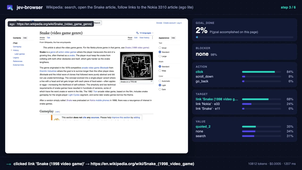 Recorded frame of jev-browser