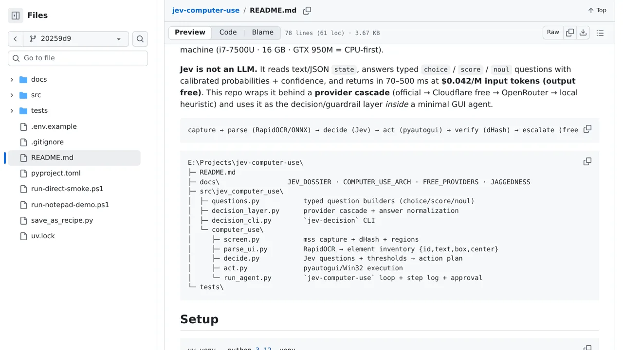 Source screenshot of jev-computer-use
