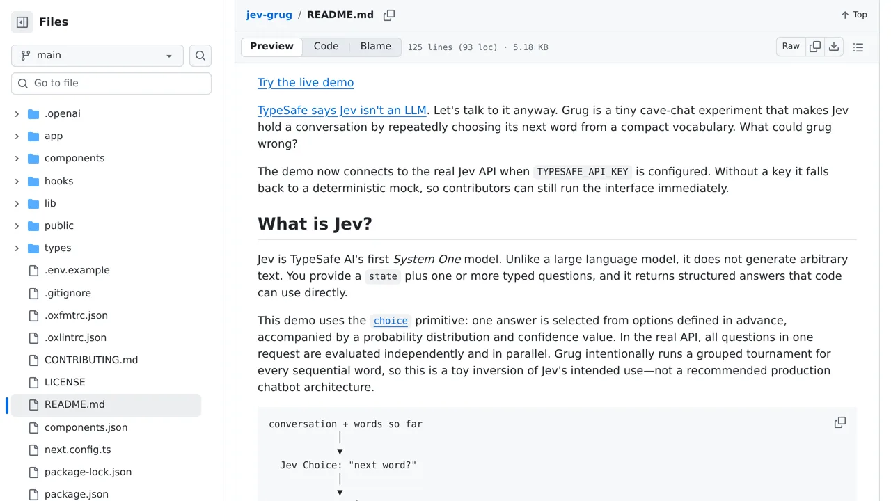 Source screenshot of jev-grug