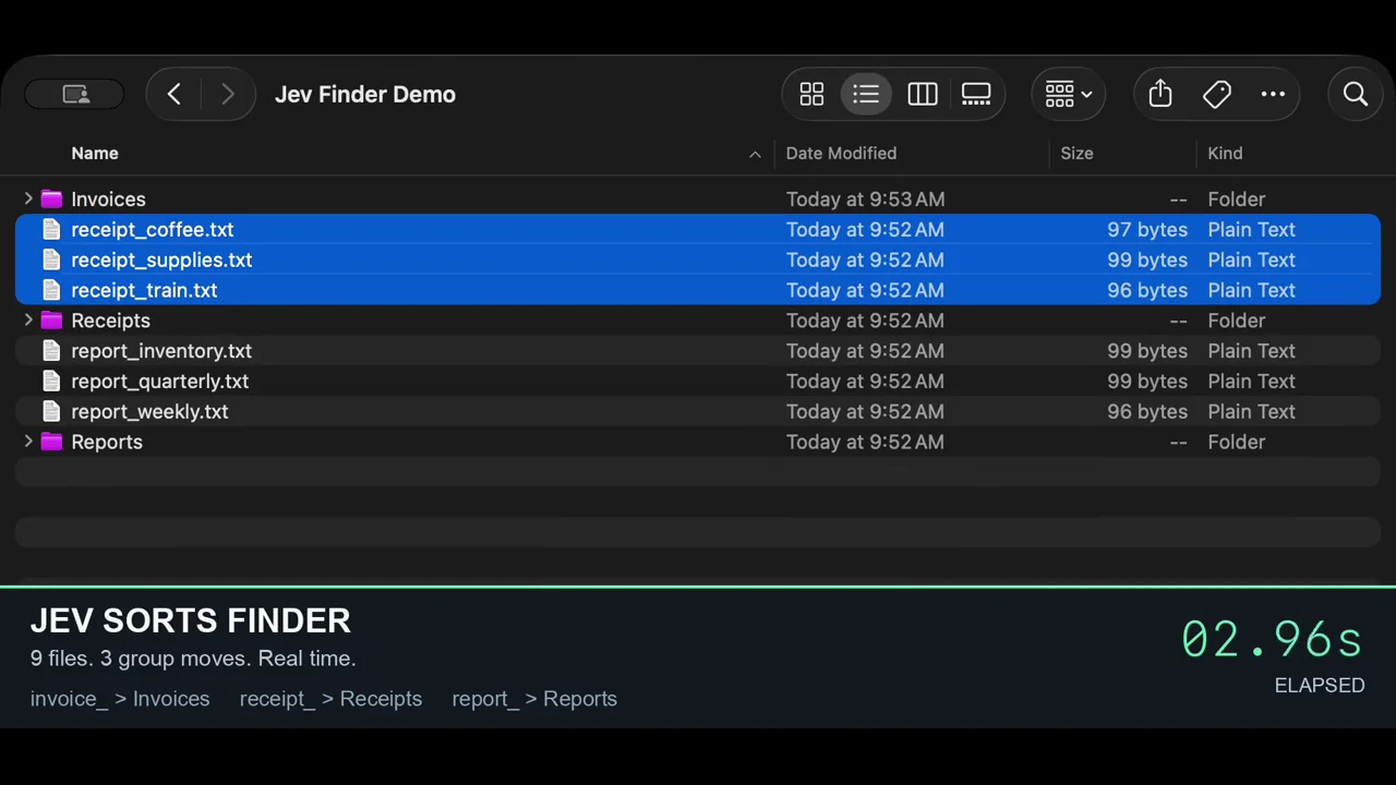 Recorded frame of Jev macOS Loop: Native AI Computer Use & GUI Automation