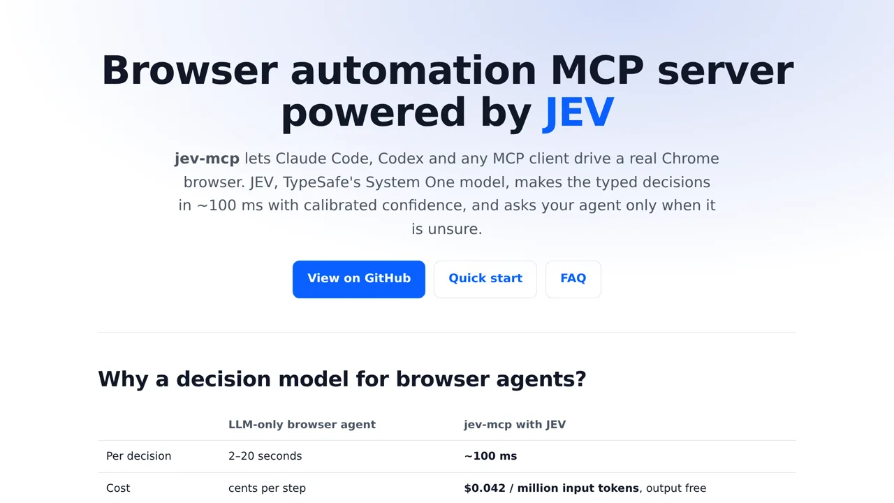 Source screenshot of jev-mcp