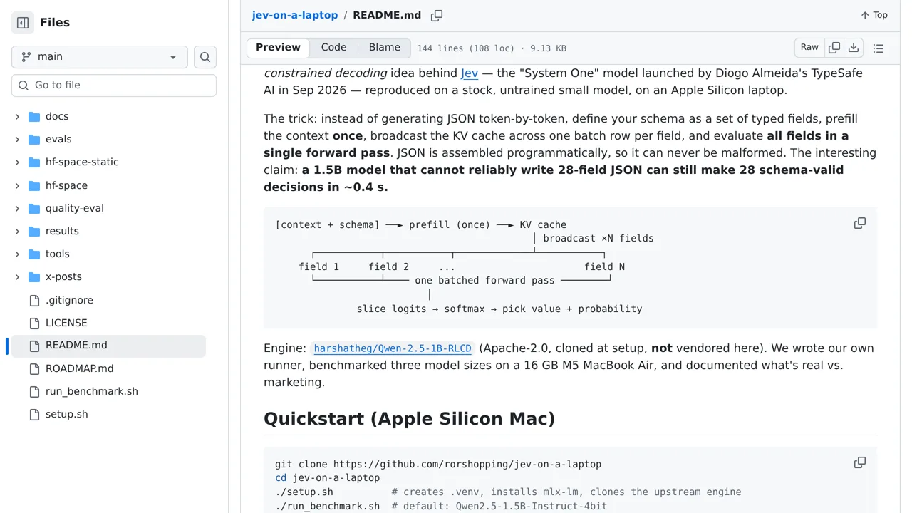 Source screenshot of jev-on-a-laptop