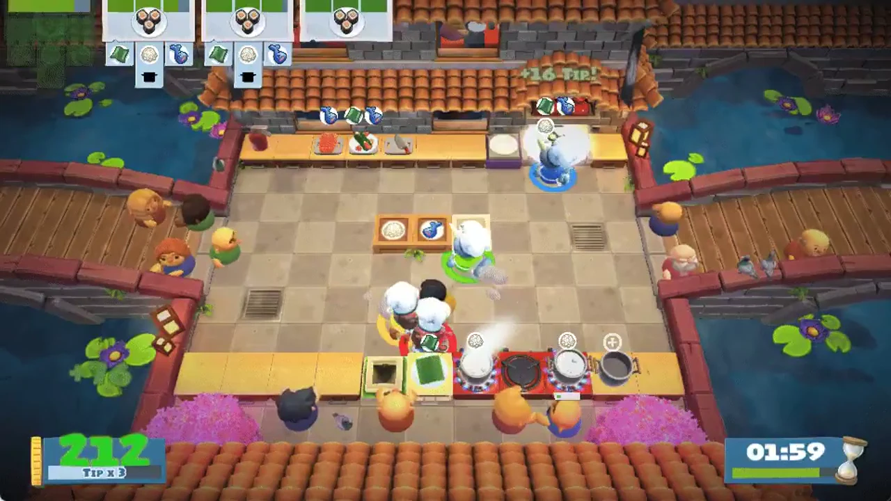 Recorded frame of Jev Overcooked Harness