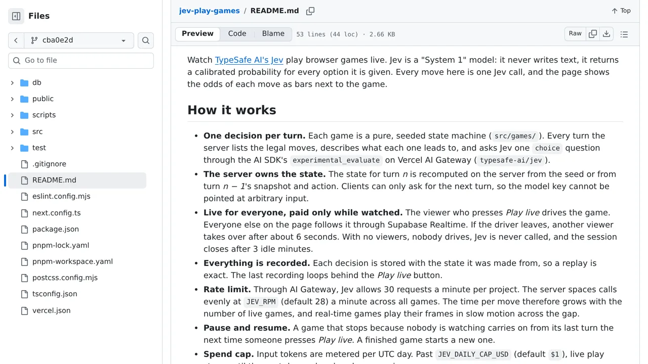 Source screenshot of jev-play-games