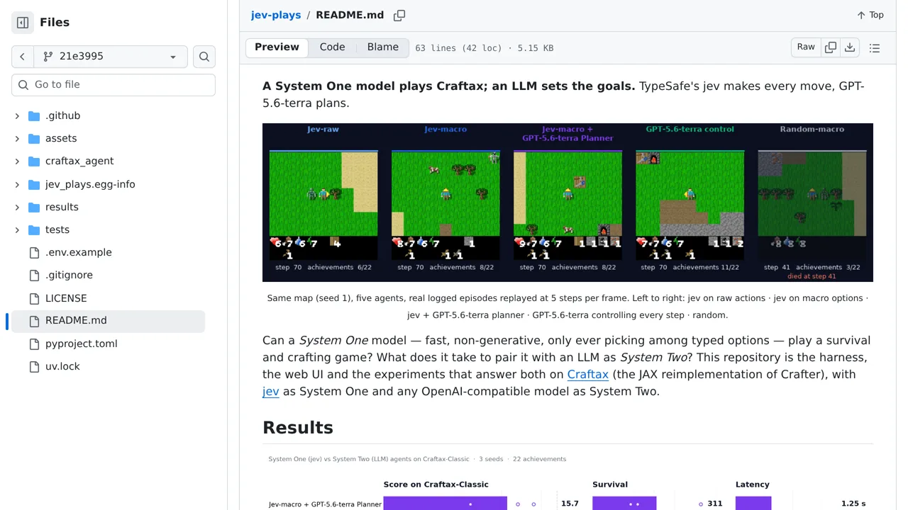 Source screenshot of jev-plays