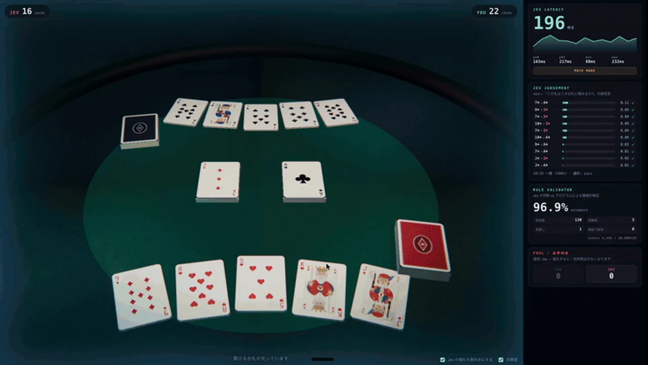 Recorded frame of JEV SPEED