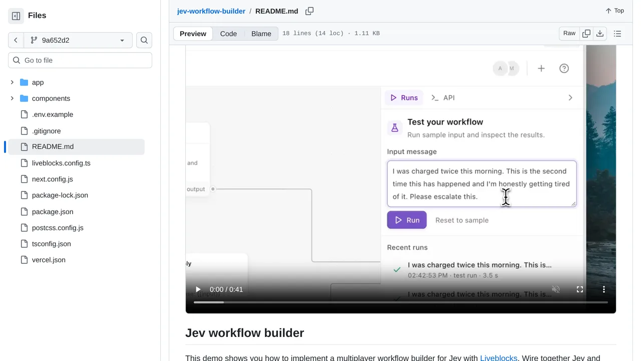 Source screenshot of jev-workflow-builder