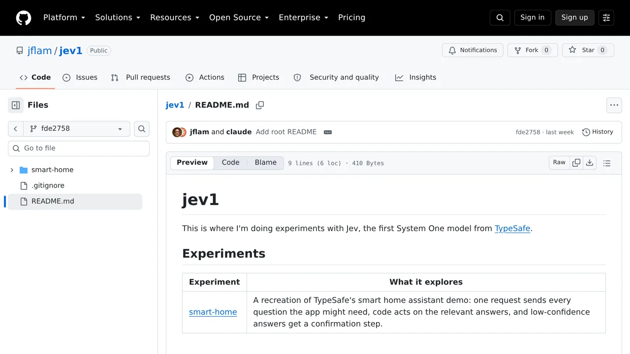 Source screenshot of jev1