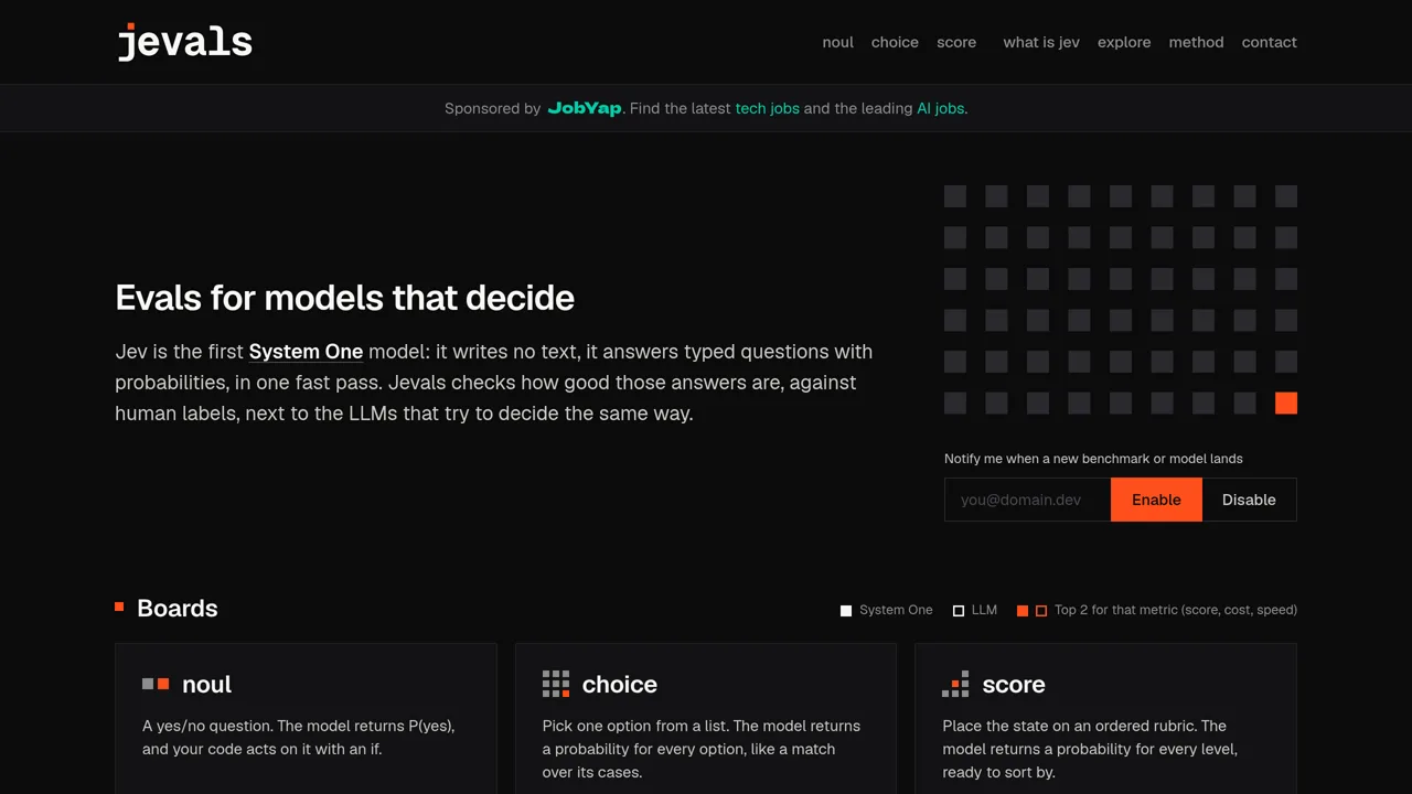 Source screenshot of Jevals