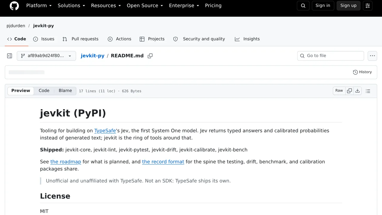Source screenshot of jevkit-py