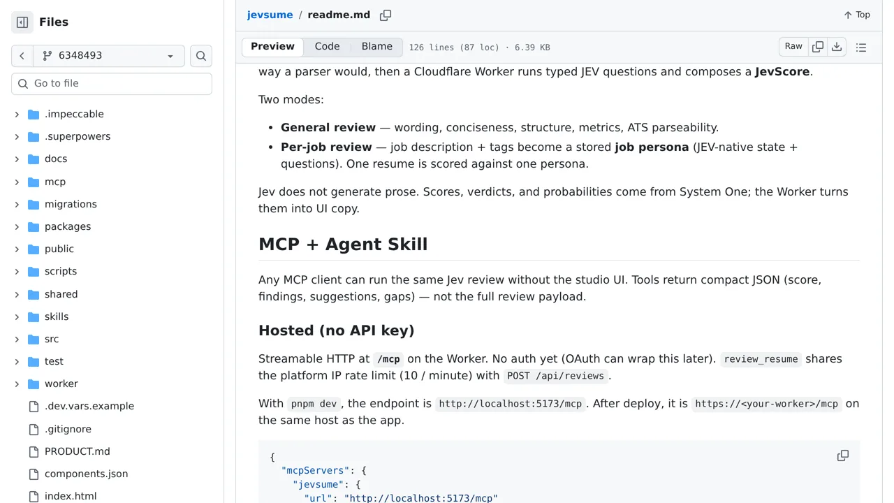 Source screenshot of jevsume