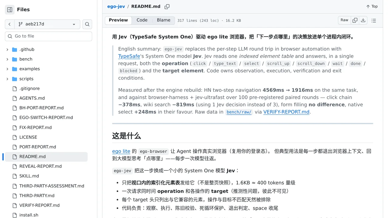 Source screenshot of ego-jev