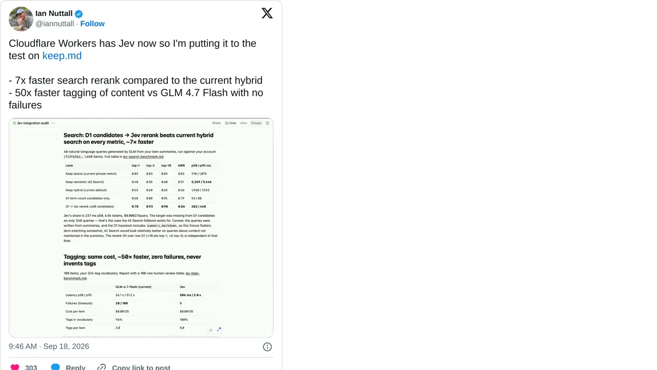Source screenshot of keep.md Jev Search and Tagging