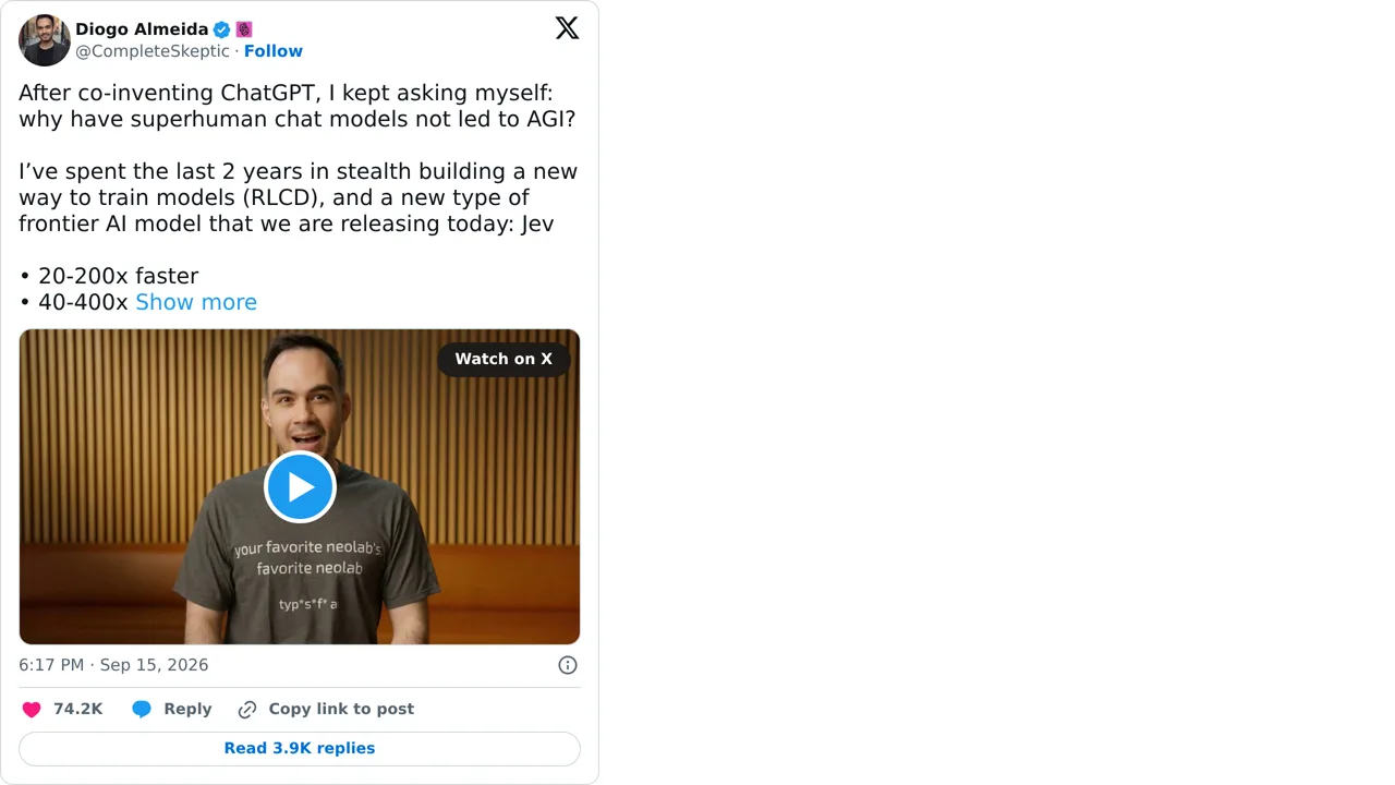 Source screenshot of Launch thread by Diogo Almeida
