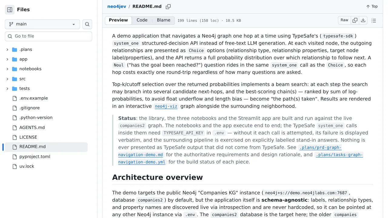 Source screenshot of neo4jev