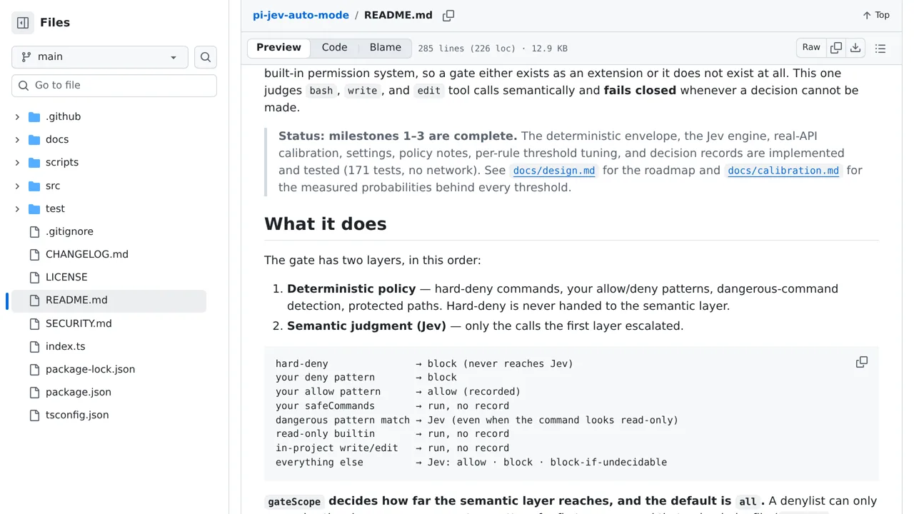Source screenshot of pi-jev-auto-mode
