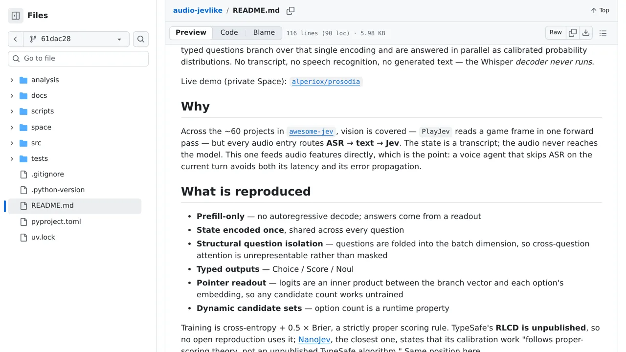 Source screenshot of Prosodia
