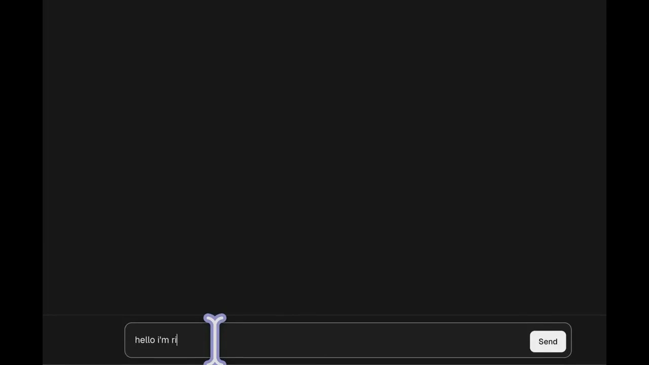 Recorded frame of Riley’s Agent Model Router