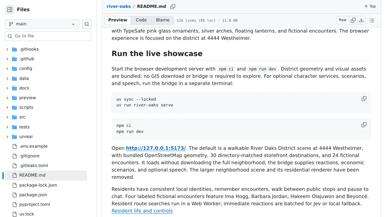 Source screenshot of river-oaks