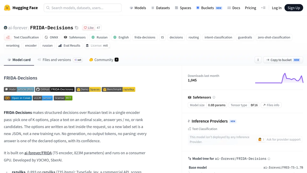 Source screenshot of FRIDA-Decisions