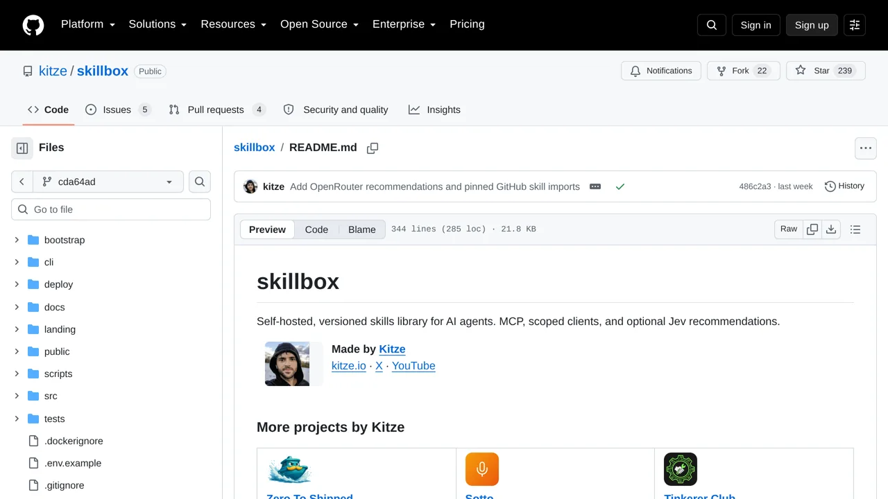 Source screenshot of skillbox