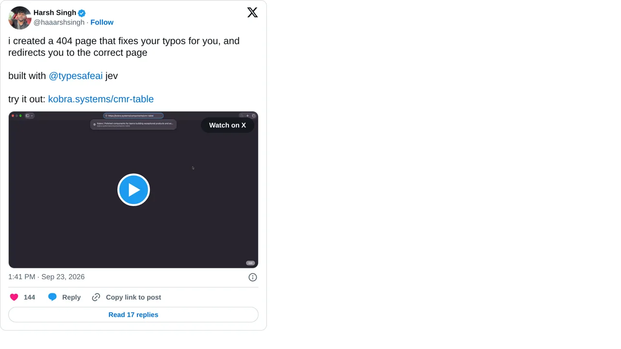 Source screenshot of Smart 404