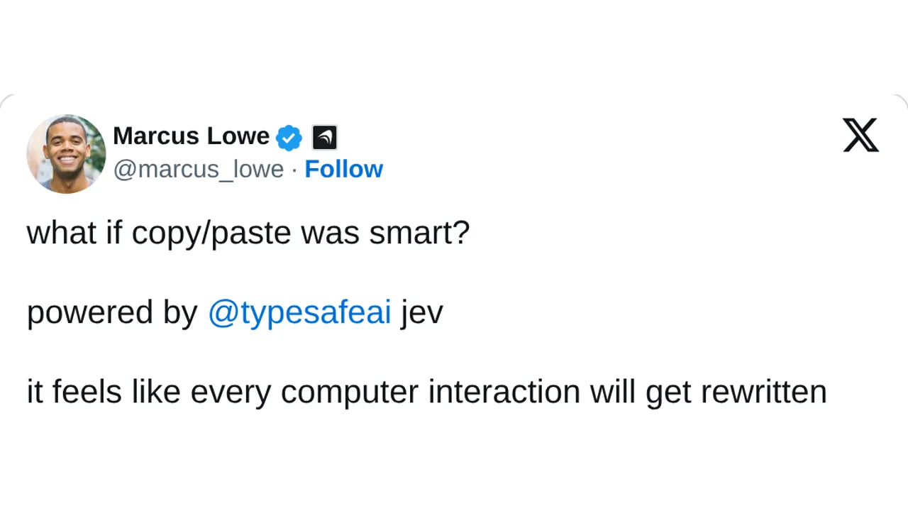 Source screenshot of Smart copy and paste