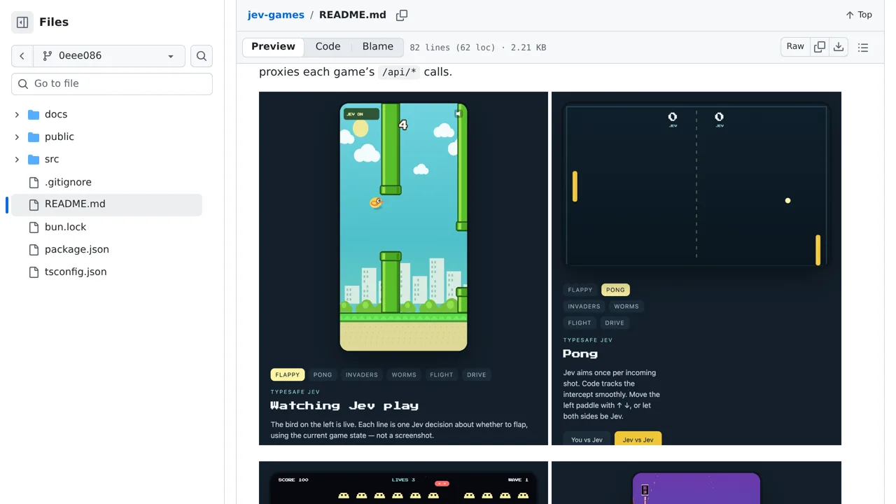 Source screenshot of Jev Games — studee