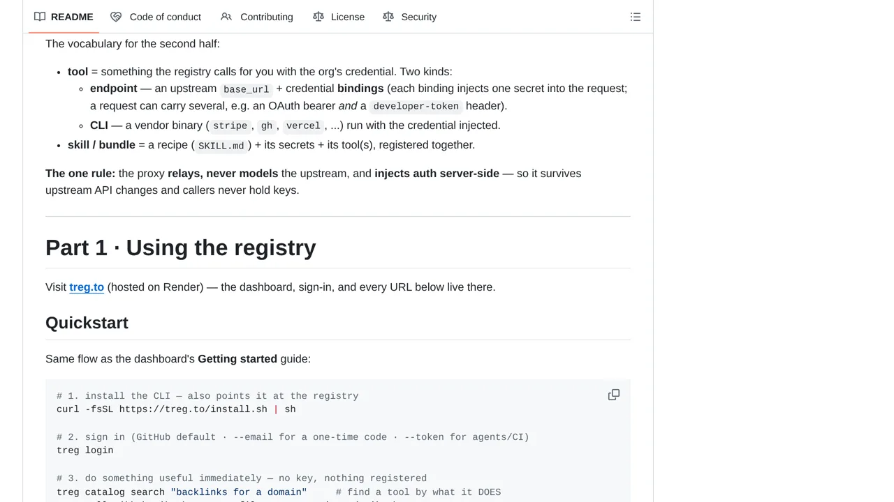 Source screenshot of Treg