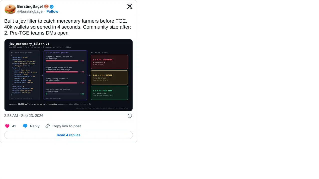 Source screenshot of Wallet Farmer Filter