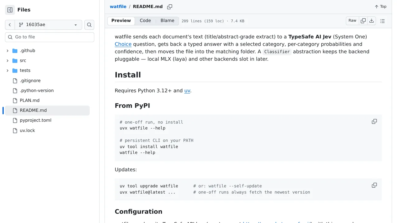 Source screenshot of watfile